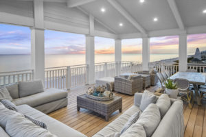Balcony views from Seaside Vacation Rental in 30A