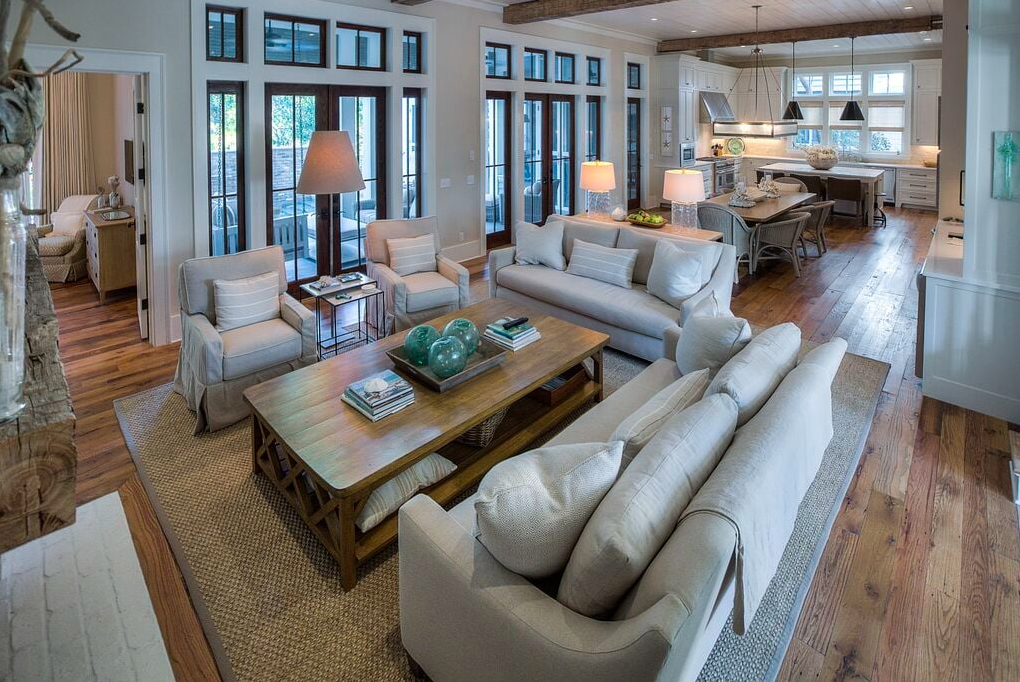 Interior amenities living room