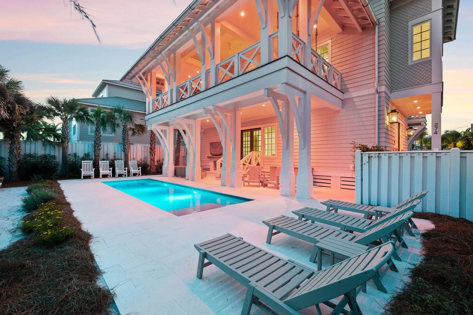 30A House Rental with Private Pool